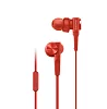 SONY sluchátka MDR-XB55AP, červená