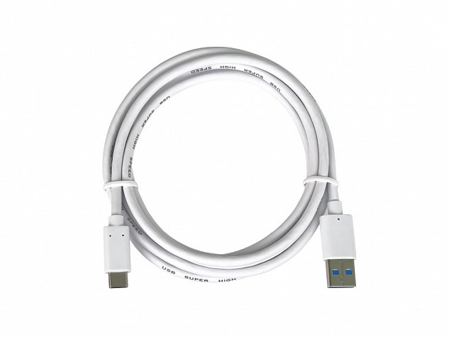 PremiumCord kabel USB-C - USB 3.0 A (USB 3.2 generation 2, 3A, 10Gbit/s)  3m bílá