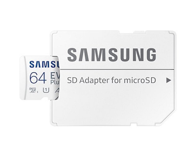Samsung micro SDXC 64GB EVO Plus + SD adaptér