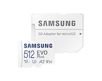 Samsung micro SDXC 512 GB EVO Plus + SD adaptér