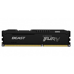 8GB DDR3-1600MHz CL10 Kingston FURY Beast Black