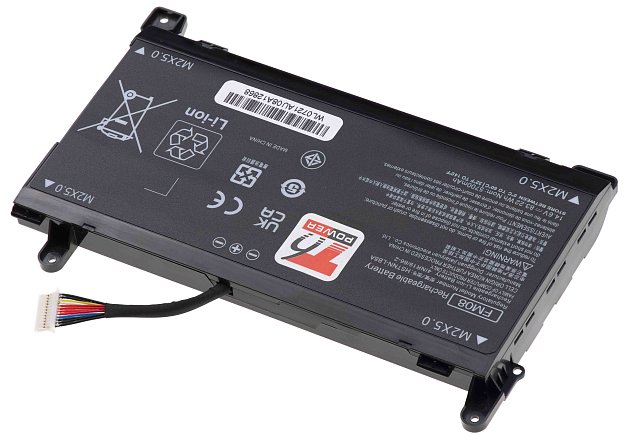 Baterie T6 Power HP Omen 17-an000, 17-an100, 12pin, Geforce 1050, 5700mAh, 83Wh, 8cell, Li-ion