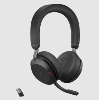 Jabra Evolve2 75, USB-C, UC Stereo, Black