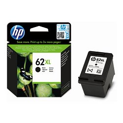 HP 62XL inkoustová náplň černá(C2P05AE)
