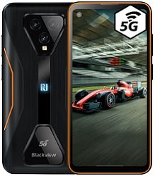 iGET Blackview GBL5000 Orange odolný 5G telefon, 6,36" FullHD+, 8GB+128GB, Android 11, 4980mAh, NFC