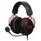 HP HyperX Cloud Alpha - herní headset červený