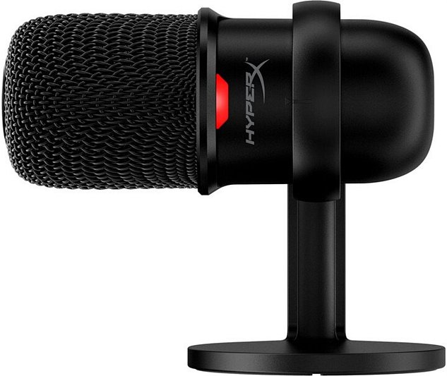 HP HyperX SoloCast samostatný mikrofon black