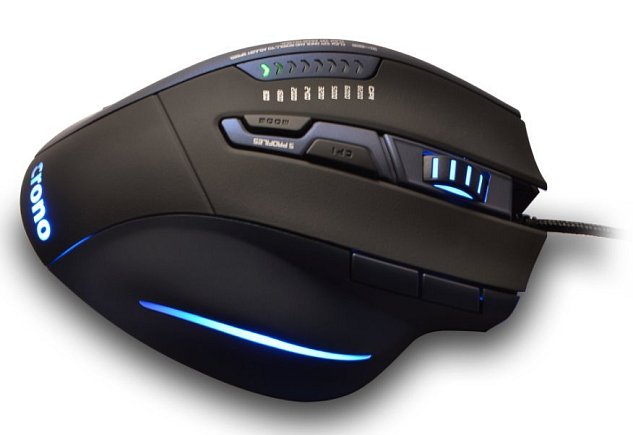 Crono CM638 High-end laserová herní myš, USB , do 8200 DPI