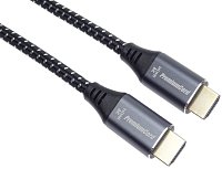 PremiumCord ULTRA HDMI 2.1 High Speed + Ethernet kabel 8K@60Hz,zlacené 2m