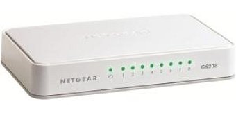 NETGEAR 8xGIGABIT Desktop Switch, GS208