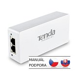 Tenda POE30G-AT Gigabit Power Injector AF/AT 30W, 802.3af, 802.3at, 2x GLAN 10/100/1000 Mb/s, PoE+