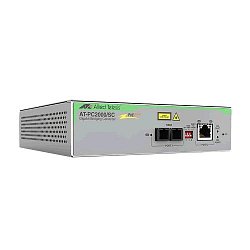 Allied Telesis PC2000/SC-60 PoE+ Switching Media Converter