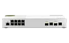 QNAP řízený switch QSW-M2108-2C (8x 2,5GbE RJ45 a 2x kombinované 10GbE SFP+ / RJ-45)