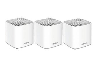 D-Link COVR-X1863 - AX1800 Dual-Band Whole Home Mesh Wi-Fi 6 System (3-Pack)