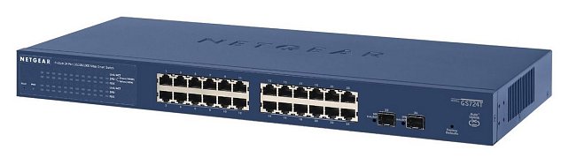 NETGEAR ProSAFE® 24-Port Gigabit Smart Switch, GS724T