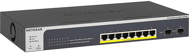 Netgear GS510TPP 8-port Gigabit Switch Poe+ Smart