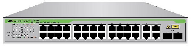 Allied Telesis 24xFE smart+2xGb+2SFP AT-FS750/28