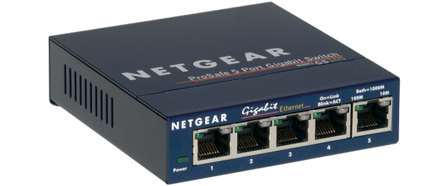 NETGEAR 5xGIGABIT Desktop switch, GS105