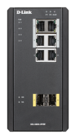 D-Link DIS-300G-8PSW Industrial Gigabit Managed PoE Switch with SFP slots