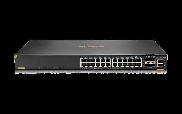 Aruba 6200F 24G Class4 PoE 4SFP+ 370W Switch