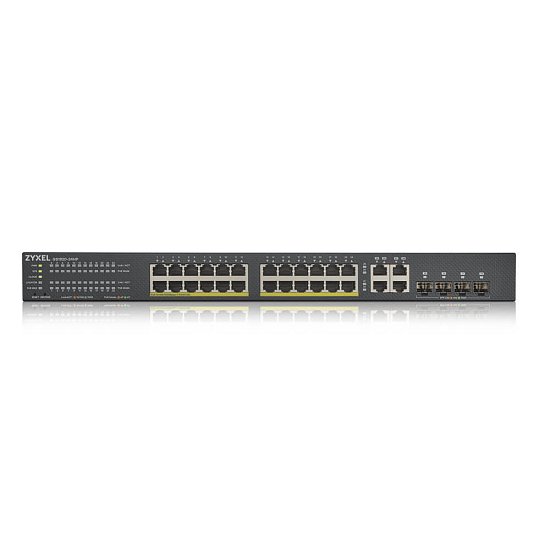 ZyXEL 24xGb 4xRJ/SFP POE 802.3at sw.GS1920-24HPV2