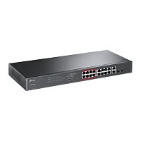 TP-Link TL-SL1218MP ver.2 16xFE 2xGb 2xSFP Unmanaged CCTV Switch 150W POE+