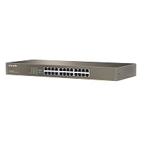 Tenda TEG1024G 24x Gigabit Switch, Fanless-bez ventilátorů, Rackmount 19