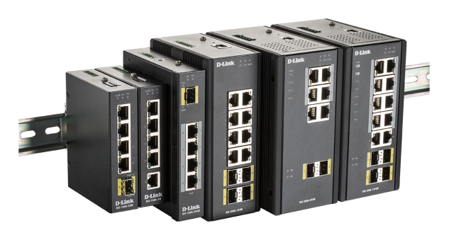 D-Link DIS-100G-5SW Industrial Gigabit Unmanaged Switch with SFP slot