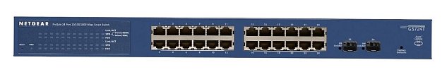 NETGEAR ProSAFE® 24-Port Gigabit Smart Switch, GS724T