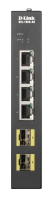 D-Link DIS-100G-6S Průmyslový Gigabit unmanaged switch, 4GbE, 2 SFP