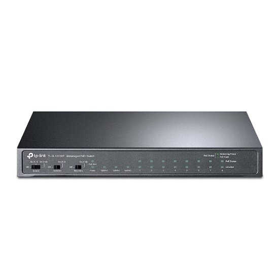 TP-Link TL-SL1311MP 8xFE POE+ 124W 2xGb nonPOE,1xSFP CCTV switch