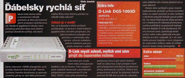 D-Link DGS-1005D 5x10/100/1000 Desktop Switch