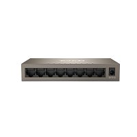 Tenda TEG1008M 8-port Gigabit Switch, 8x 10/100/1000 Mb/s, Fanless, MAC 4K, napájení AC/DC, i na zeď