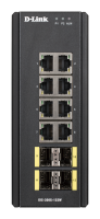 D-Link DIS-300G-12SW Industrial Gigabit Managed Switch with SFP slots