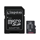 16GB microSDHC Kingston Industrial C10 A1 pSLC s adaptérem