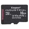 16GB microSDHC Kingston Industrial C10 A1 pSLC bez adaptéru