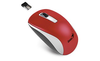 Genius bezdrátová myš NX-7010, bílá/červená