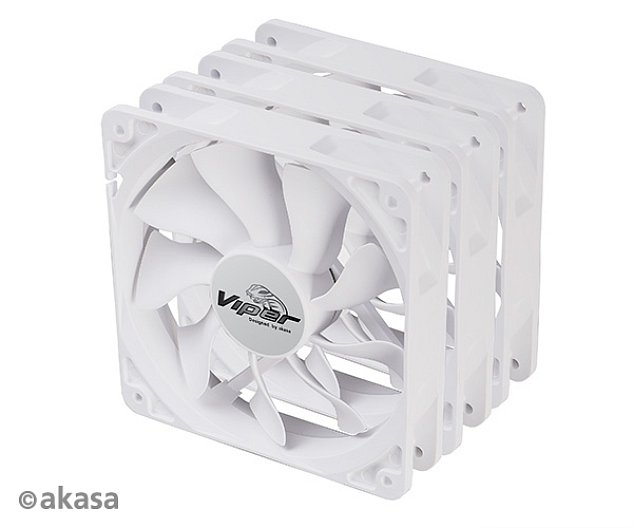 ventilátor Akasa - 12 cm VIPER S-flow 3ks