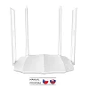 Tenda AC5 WiFi AC Router 1200Mb/s, VPN server/klient, WISP, Universal Repeater, 4x6dBi antény
