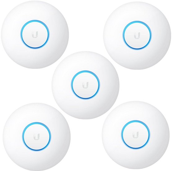 UBNT UAP-nanoHD-5 - Compact UniFi Wave2 AC AP, bez PoE adaptéru, 5-pack