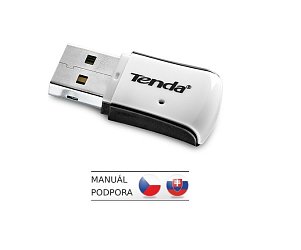 Tenda W311M WiFi N USB Adapter Mini, 150 Mb/s, 802.11 b/g/n, režimy Client, Soft AP, Win,Mac,Lin