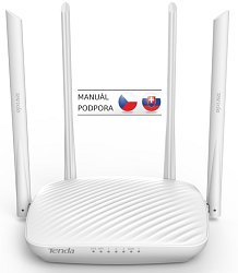 Tenda F9 WiFi N Router 600Mb/s, 802.11 b/g/n, WISP, Universal Repeater, 4x 6dBi
