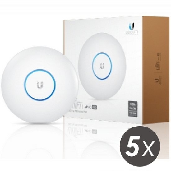 UBNT UniFi AP AC PRO 2,4GHz/5GHz 5pck, PoE není součástí balení