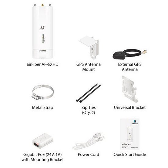 UBNT AirFiber AF-5XHd,1Gbps+,4.8-6.2GHz,cena za ks