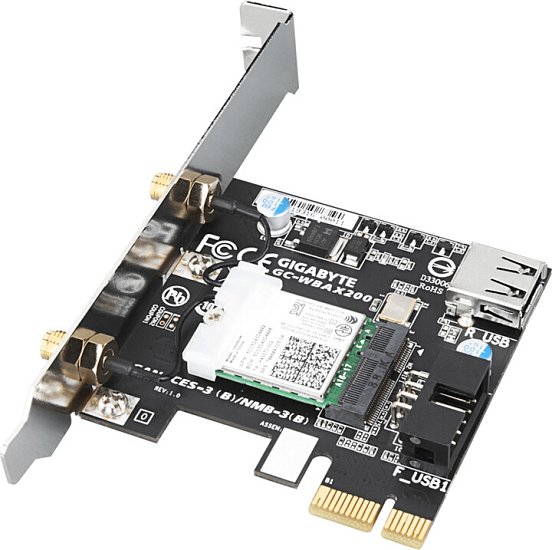 GIGABYTE PCI-E Wifi+BT 2400MBps 802.11a/b/g/n/ac