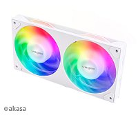 ventilátor Akasa - 12 cm - VEGAS A24 argb duo