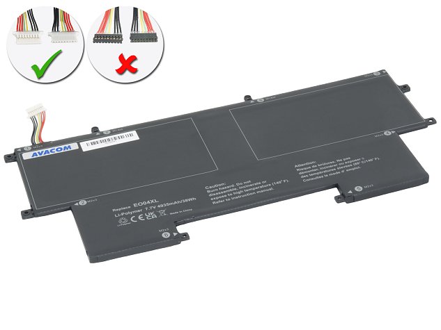 Baterie AVACOM pro HP  EliteBook Folio G1 EO04XL Li-Pol 7,7V 4935mAh 38Wh