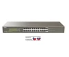 Tenda TEG1124P-24-250W PoE AT Gigabit switch 24x 1Gb/s s PoE 802.3af/at, PoE 225W, Rackmount, VLAN