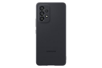 Samsung Silikonový zadní kryt A53 5G Black
