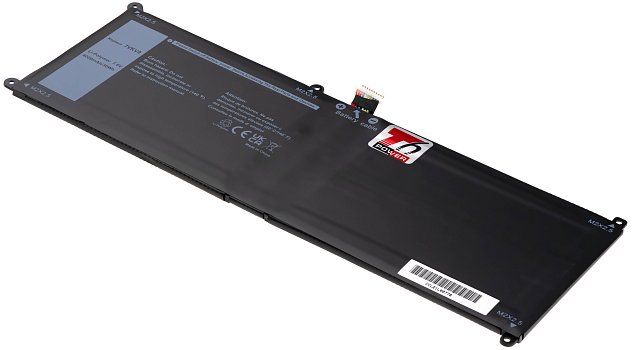 Baterie T6 Power Dell Latitude 12 7275, XPS 12 9250, 4000mAh, 30Wh, 2cell, Li-pol